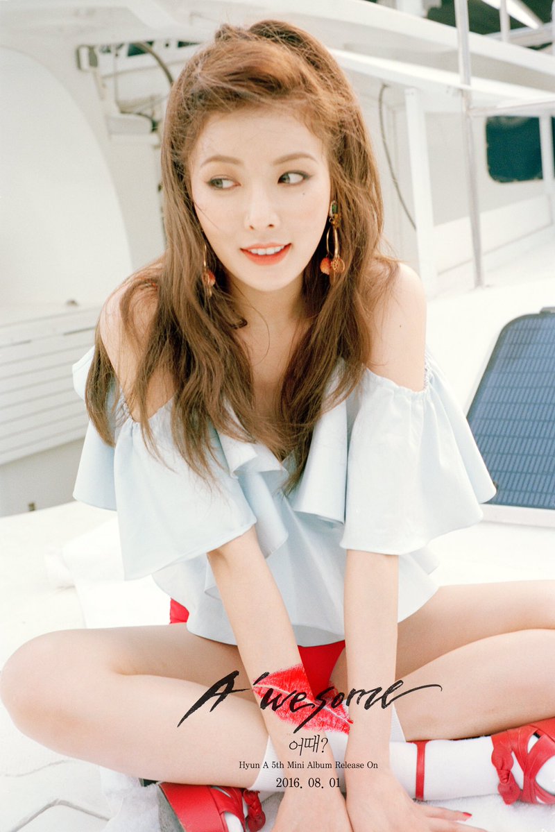 Hyuna A’wesome Teaser 2 kpop idol 4minute solo comeback