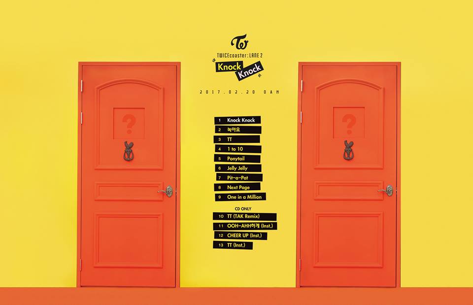 Tracklist TWICE TWICEcoaster - LANE 2