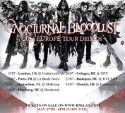 NOCTURNAL-BLOODLUST - europe tour 2016