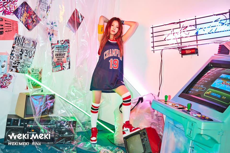 Weki Meki Teaser WEME Rina 1