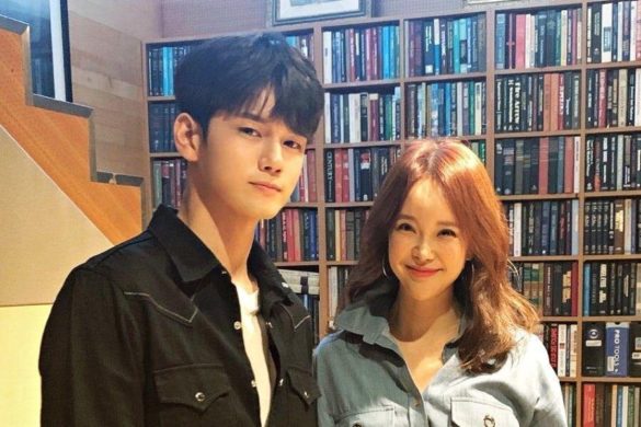 ckjpopnews Ong Seong Wu Baek ji young collaboration duo