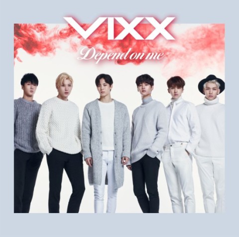 vixx depend on me 1er album japonais regular edition cover